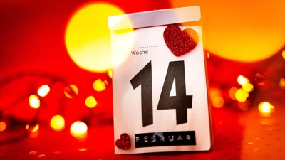 Am 14. Februar ist es wieder so weit: der Valentinstag. (Foto: Sina Schuldt/dpa)