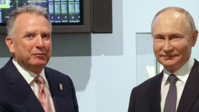 Der US-Gesandte Witkoff riet dem Kreml, wie man am besten mit seinem Boss Donald Trump redet. (Archivbild) (Foto: Gavriil Grigorov/Pool Sputnik Kremlin/AP/dpa)