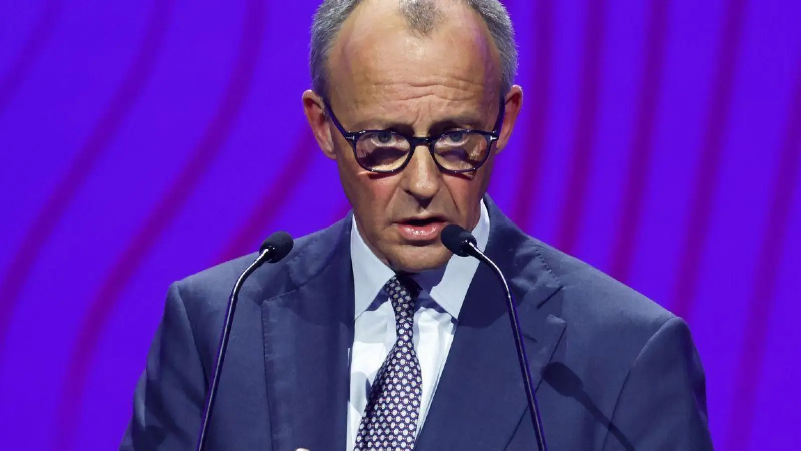 Merz betont zur Eröffnung die Bedeutung Brasiliens als Partnerland der Hannover Messe – und als wichtigsten Handelspartner Deutschlands in Südamerika. (Foto: Michael Matthey/dpa)