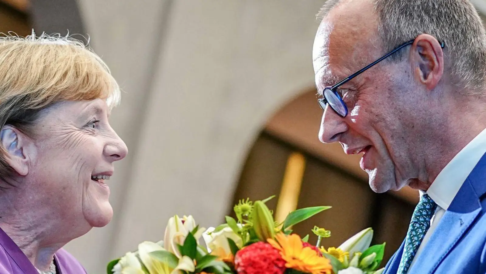 Merkel wird nicht bei Merz&#39; Geburtstagsfeier dabei sein. (Archivbild) (Foto: Kay Nietfeld/dpa)