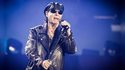 2025 feiern die Scorpions mit Sänger Klaus Meine 60-jähriges Bandjubiläum. (Archivbild) (Foto: Moritz Frankenberg/dpa)