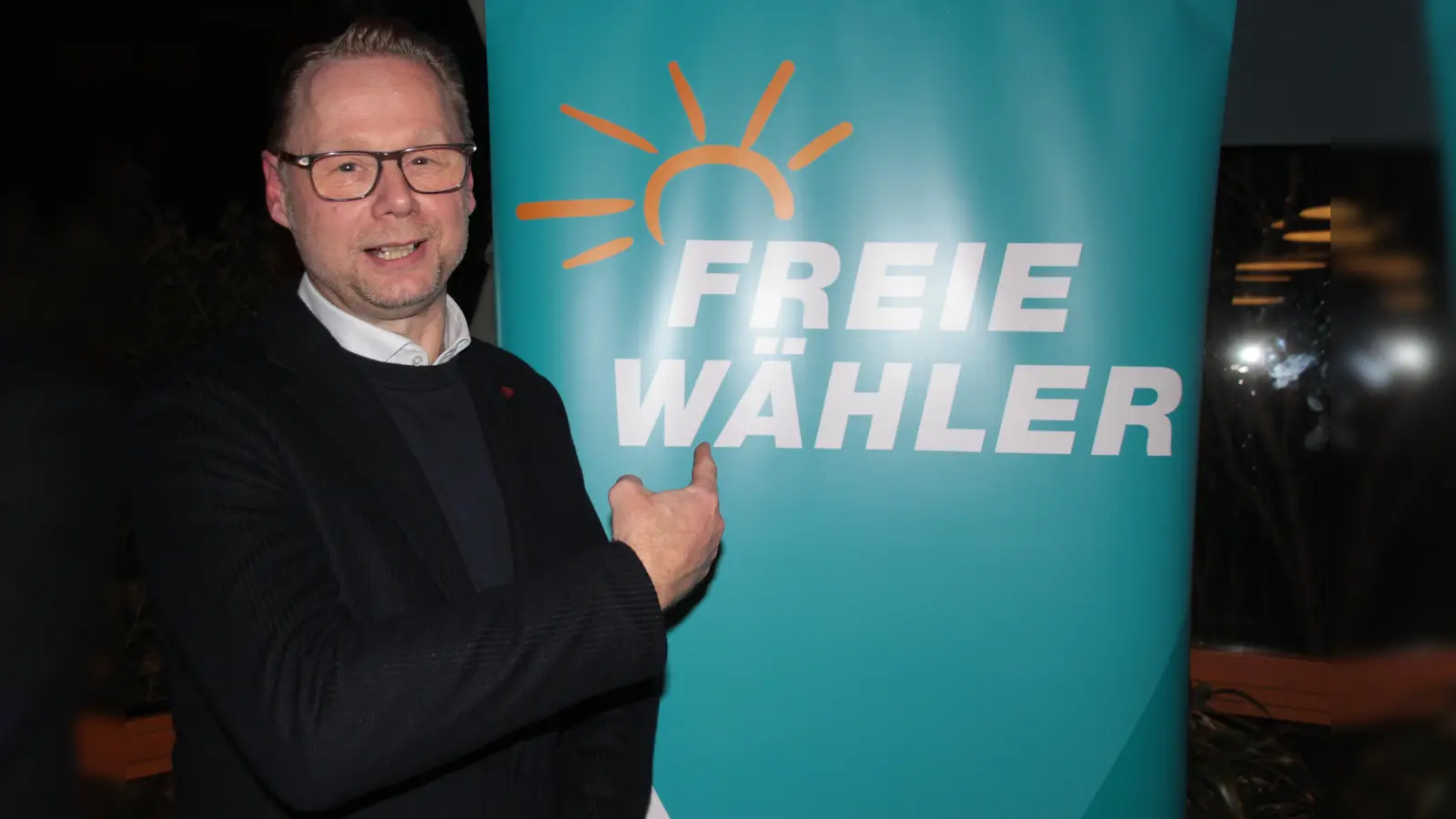 Der 52-jährige Markus Mooser aus Ansbach kandidiert für die Freien Wähler bei der Bundestagswahl. (Foto: Robert Maurer)