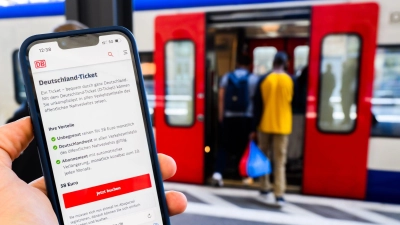 Der Preis für das Deutschlandticket steigt weiter. (Foto: Julian Stratenschulte/dpa)