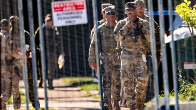 Die US-Regierung hat bereits in mehrere demokratisch regierte Großstädte Nationalgardisten entsandt - zum Teil wurde sie vorerst von Gerichten gestoppt. (Archivbild) (Foto: Stacey Wescott/TNS via ZUMA Press Wire/dpa)