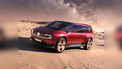 Nur virtuell auf dem Mars: Renault stellt den E-Space als Einzelstück auf dem Pariser Autosalon vor. (Foto: Renault/dpa-tmn)