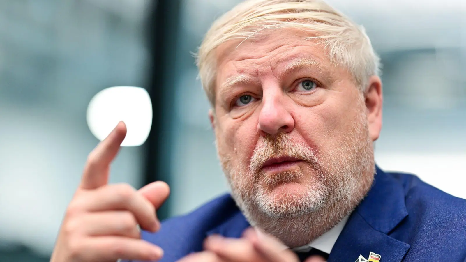 Schottlands Ministers für Außenbeziehungen, Angus Robertson, strebt ein zweites Referendum an. (Foto: Sebastian Gollnow/dpa)