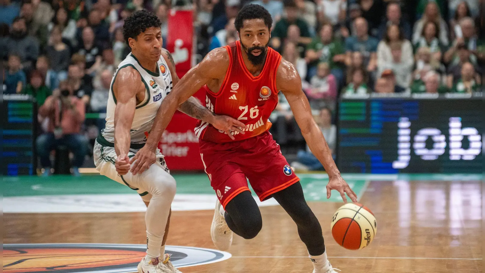 Familie geht vor: Spencer Dinwiddie. (Archivbild)  (Foto: Harald Tittel/dpa)