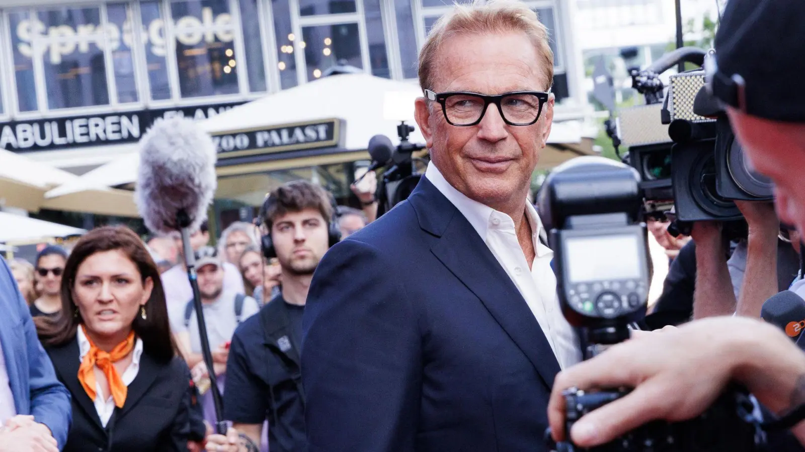 Kevin Costner ist Regisseur und Hauptdarsteller von „Horizon“. (Foto: Carsten Koall/dpa)