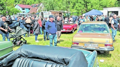 Es gab viel zu schauen beim Oldtimertreffen. Rund 800 Besucherinnen und Besucher waren da. (Foto: OVC Tauberscheckenbach)