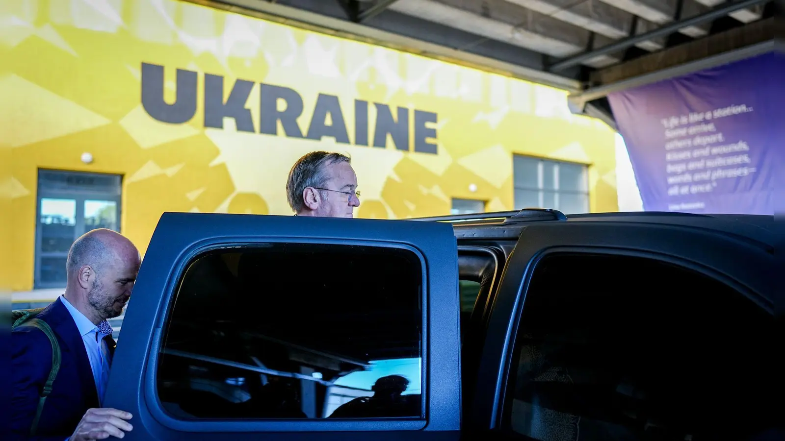 Pistorius strebt den Bau neuer Hightech-Waffen mit der Ukraine an.  (Foto: Kay Nietfeld/dpa)