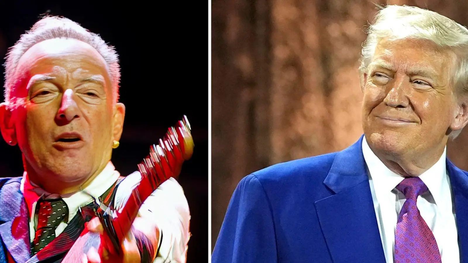 Trump attackiert Springsteen scharf.  (Foto: Andy Von Pip/Alex Brandon/ZUMA Press Wire/AP/dpa)