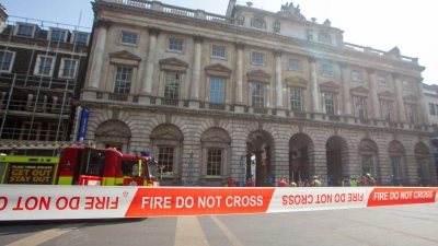 Historischer Ort: das Somerset House. (Foto: Tayfun Salci/ZUMA Press Wire/dpa)