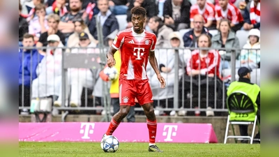 Verlässt Kingsley Coman den FC Bayern nach zehn Jahren? (Foto: Harry Langer/dpa)