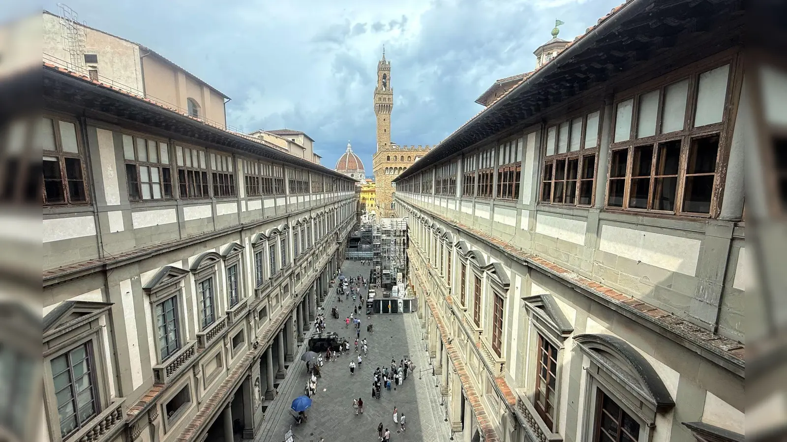 In den Uffizien ist die Sorge vor einem Einbruch wie im Louvre jetzt groß. (Archivbild) (Foto: Christoph Sator/dpa)