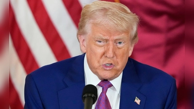 US-Präsident Trump äußerte sich optimistisch zu den Atom-Gesprächen mit dem Iran - und drohte Teheran gleichzeitig erneut für den Fall des Scheiterns der Verhandlungen. (Foto: Alex Brandon/AP/dpa)