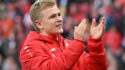 Sein Abschied in Mainz naht: Jonathan Burkardt. (Foto: Torsten Silz/dpa)
