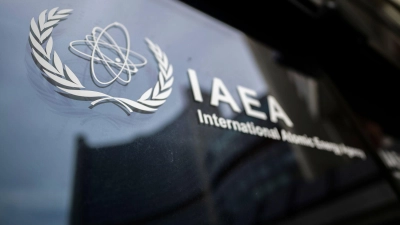 Die Internationale Atomenergiebehörde (IAEO) in Wien. (Foto: Michael Gruber/AP/dpa)