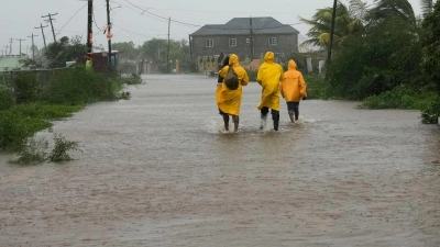 Die regionale Gesundheitsbehörde Serha warnt vor Krokodilen in den von Überschwemmungen betroffenen Gebieten. (Foto: Matias Delacroix/AP/dpa)