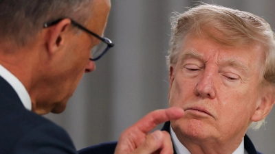 Die Ermittlungen zu Arzneimittelpreisen könnten Spannungen zwischen Merz und Trump auslösen. (Archivbild) (Foto: Christian Hartmann/Pool Reuters/AP/dpa)