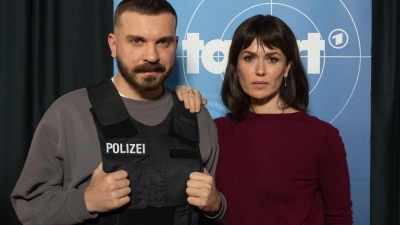 Das neue „Tatort“-Duo in Frankfurt ermittelt erstmals im Herbst. (Foto: Boris Roessler/dpa)