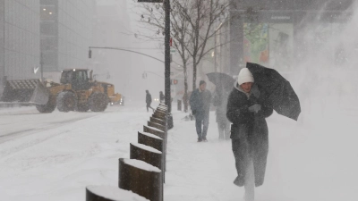 Bei extremer Kälte und starken Schneefällen waren zuletzt nach Medienberichten mindestens 85 Menschen in mehreren US-Bundesstaaten ums Leben gekommen. (Archivbild) (Foto: Heather Khalifa/FR172147 AP/AP/dpa)