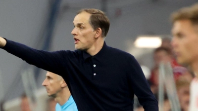 Bayern-Trainer Thomas Tuchel glaubt weiter an seine Mannschaft. (Foto: Matthias Balk/dpa)