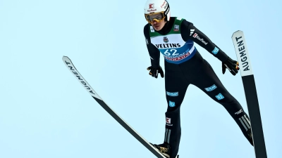 Philipp Raimund am Quali-Tag. (Foto: Daniel Karmann/dpa)