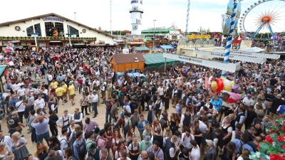 Die Polizei auf dem Oktoberfest sucht einen Ordner - Verdacht: Körperverletzung. (Illustration)  (Foto: Karl-Josef Hildenbrand/dpa)