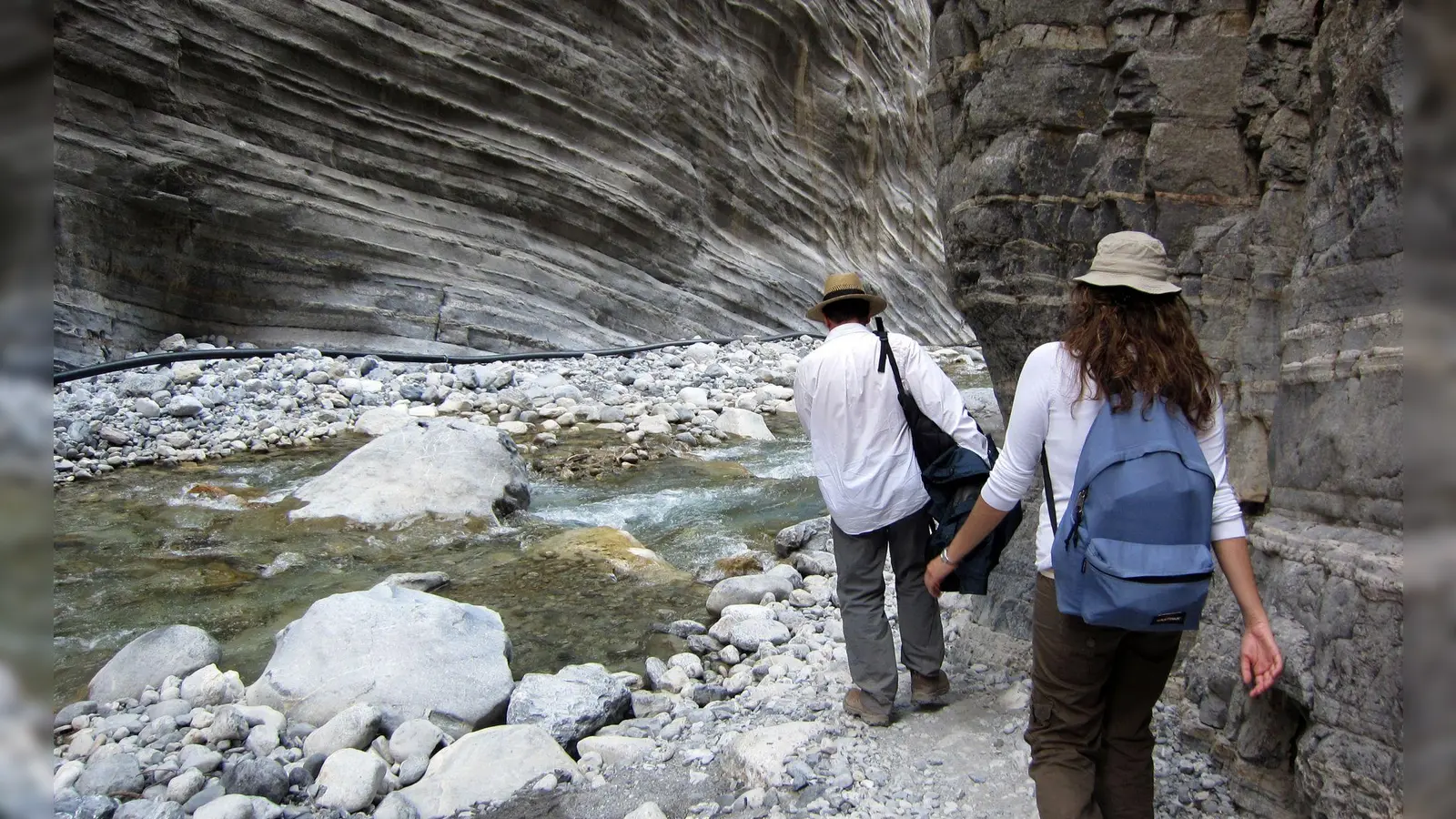 An engen Stellen der Schlucht kann das Wasser im Winter meterhoch steigen. (Archivbild) (Foto: picture alliance / dpa-tmn)