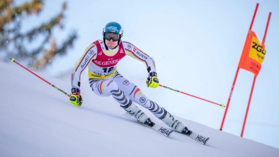 Kam beim Riesenslalom in Courchevel nur auf Rang 15: Skirennfahrer Alexander Schmid. (Foto: Michael Kappeler/dpa)