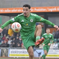 Tarkan Ücüncü ist Trainingsgast bei der SpVgg Ansbach. (Foto: Martin Rügner)
