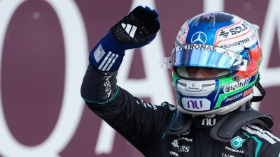 Kimi Antonelli startet in Silverstone von Rang eins. (Foto: Darko Bandic/AP/dpa)