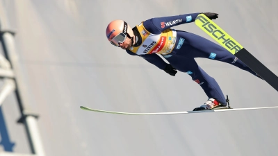 Pius Paschke in Oberstdorf. (Foto: Daniel Karmann/dpa)