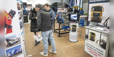 Während der Ausbildungsbörse in Neustadt am 10. Oktober 2026 können sich Schülerinnen und Schüler über verschiedene Ausbildungsmöglichkeiten im Landkreis informieren und erhalten wertvolle Tipps für erfolgreiches Bewerben. (Foto: Landratsamt Neustadt a.d.Aisch-Bad Windsheim)