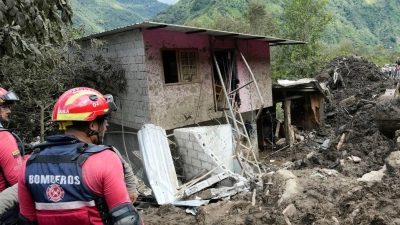 In Ecuador meldete die Polizei sieben Tote, 20 Vermisste und 16 Verletzte. (Foto: Dolores Ochoa/AP)