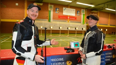Fahren gemeinsam zur WM: Daniel und Hanna Bühlmeyer (hier beim Masters-Cup in Wassertrüdingen). (Foto: Peter Tippl)