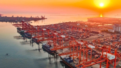 Chinas Wirtschaftsleistung lebt vom Export. (Symbolbild)  (Foto: Liu Mancang/XinHua/dpa)