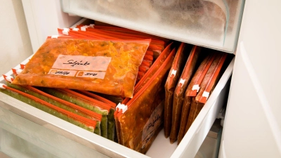 Was übrig bleibt, kann man zum Beispiel in Portionspackungen für später einfrieren. (Foto: Christin Klose/dpa-tmn)