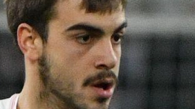 Jovan Milosevic stürmt bis zum Sommer für Werder Bremen. (Archivbild) (Foto: Jan-Philipp Strobel/dpa)