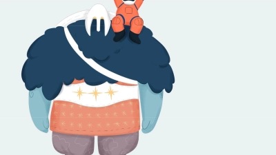 So könnte das Maskottchen für die „Artemis 2“-Mission aussehen. (Foto: Giulia Bona/Freelancer/Nasa /dpa)