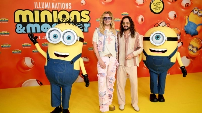 Bill und Tom Kaulitz sind im neuesten Minions-Film zu hören. (Foto: Felix Hörhager/dpa)