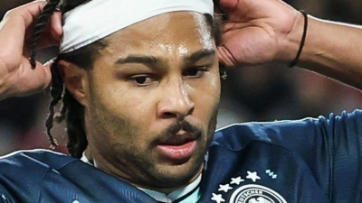 Serge Gnabry fällt für die WM aus. (Archivbild) (Foto: Christian Charisius/dpa)