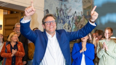 Martin Heilig wird Oberbürgermeister in Würzburg. (Foto: Heiko Becker/dpa)
