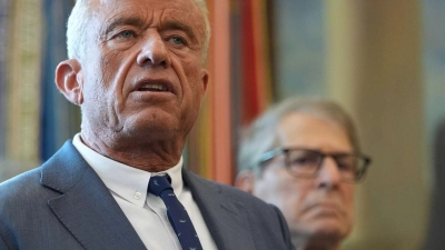 Kennedy spricht seit langem öffentlich über seine frühere Drogensucht. (Archivbild) (Foto: Evan Vucci/AP/dpa)