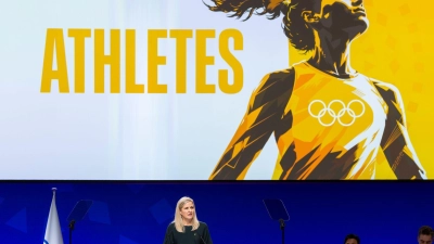 Das IOC von Chefin Kirsty Coventry zahlt Olympia-Teilnehmern künftig einen Zuschuss. (Foto: Cyril Zingaro/KEYSTONE/dpa)