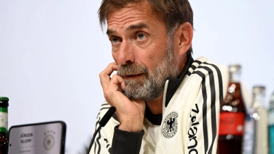Jürgen Klopp steht mit der DFB-Elf vor seinem dritten Auftritt als Bundestrainer.  (Foto: Sven Hoppe/dpa)