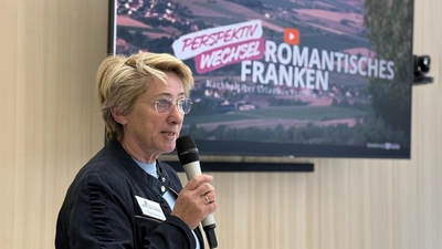 Geschäftsführerin Regina Bremm stellte die Angebote des Tourismusverbands Romantisches Franken vor.  (Foto: Manfred Blendinger)