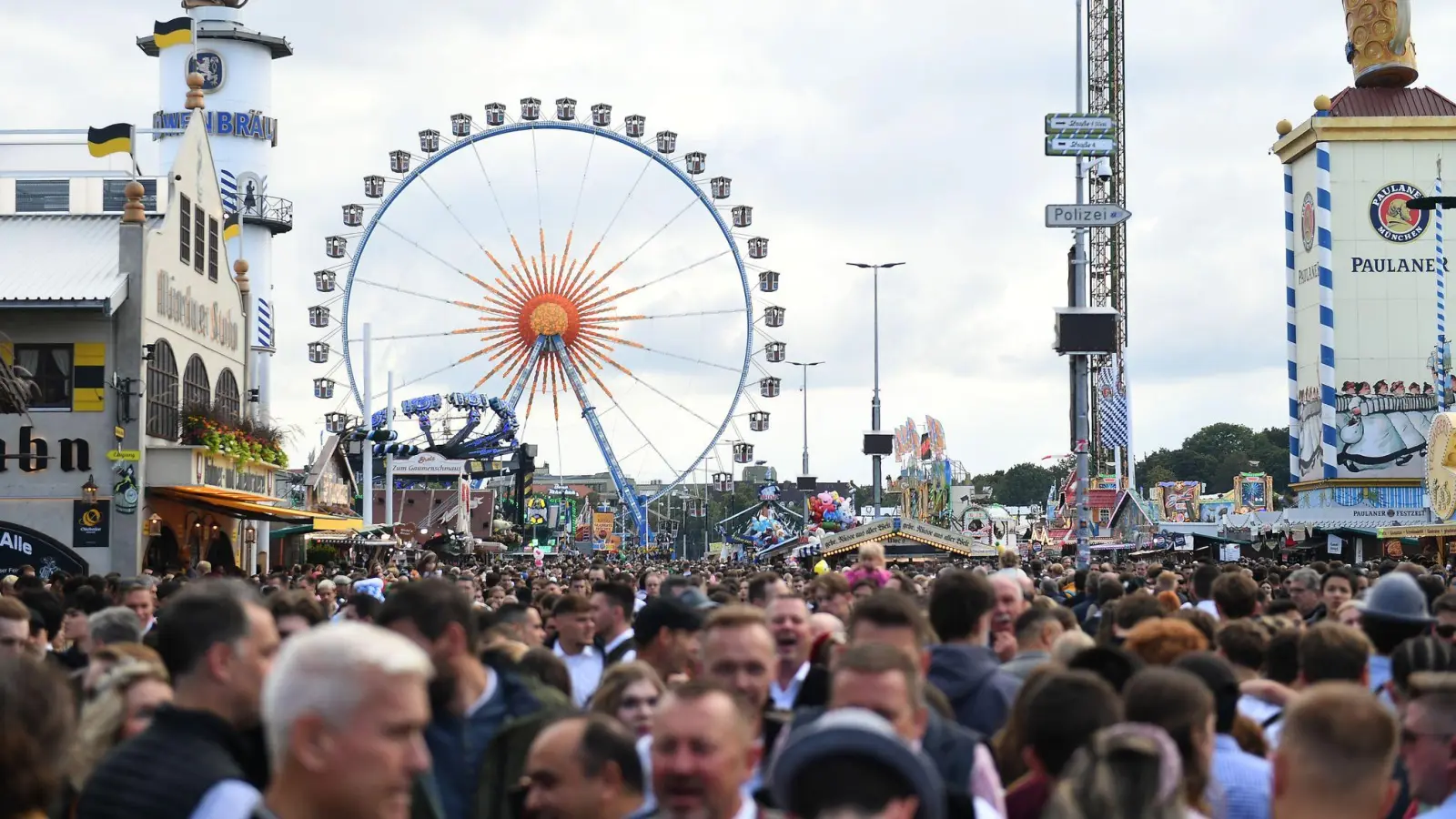 Am Samstag beginnt das 191. Oktoberfest. (Archivbild)  (Foto: Felix Hörhager/dpa)