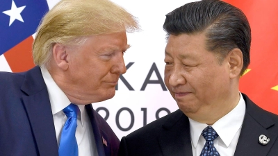 Trump hatte Xi bereits in seiner ersten Amtszeit mehrmals getroffen. (Archivbild) (Foto: Susan Walsh/AP/dpa)