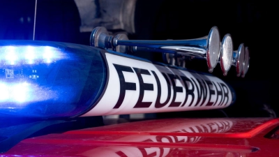 Die Feuerwehr rückte zu einem Großbrand in einer Scheune aus, in der mehrere Tiere untergebracht waren. (Symbolbild) (Foto: Niklas Treppner/dpa)